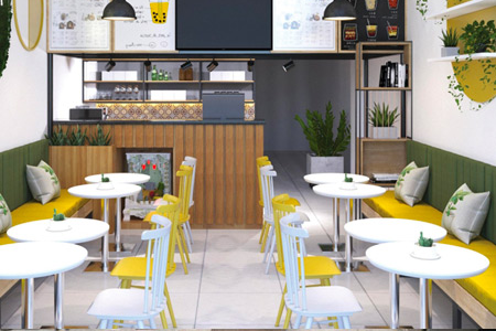 Thanh Lý Quán Cafe, Trà Sữa